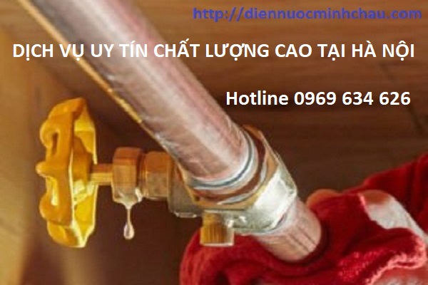 sửa chữa ống nước tại Hà Nội – Minh Châu